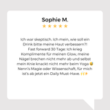 Sichtbar straffere Haut, volleres Haar & Zellschutz – in nur 8 Wochen klinisch bestätigt!✨