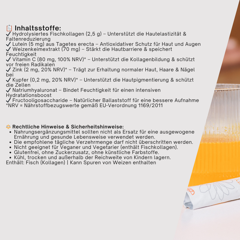 Sichtbar straffere Haut, volleres Haar & Zellschutz – in nur 8 Wochen klinisch bestätigt!✨