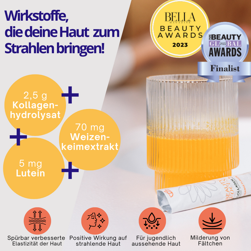 Mehr Glow. Weniger Falten. Sichtbar straffere Haut in 30 Tagen. ✨